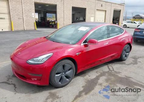 2018 Tesla Model 3 Long Range/Mid Range from USA, damaged, VIN 5YJ3E1EA1JF016832